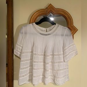 Wilfred white blouse